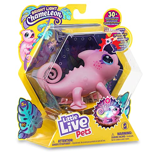 Little Live Pets LP201000 Nova – Dein leuchtendes Chamäleon, mehrfarbig, Einheitsgröße von Little Live Pets