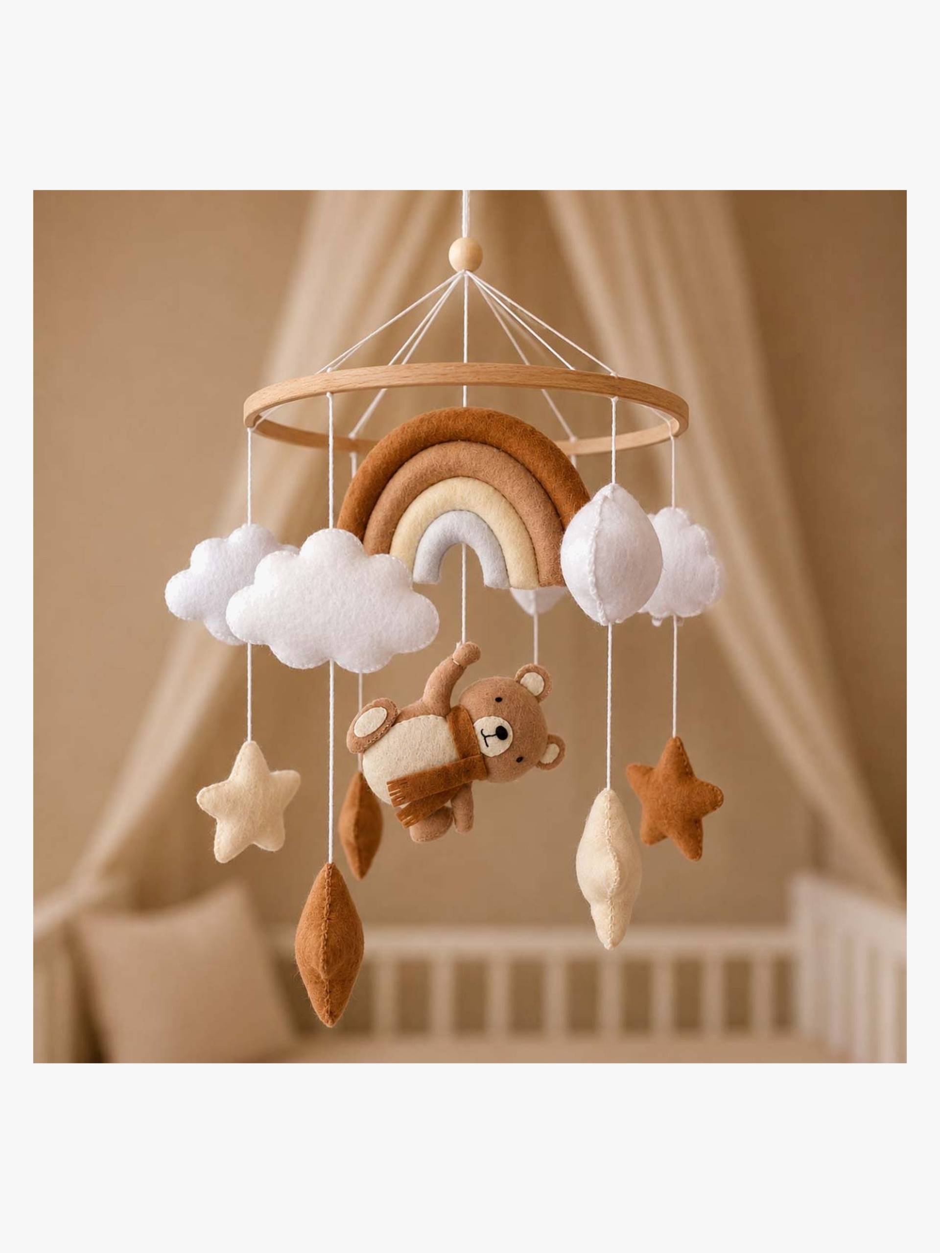 Little Loua Babymobile, Rainbow Teddy Little Loua Babymobile, Rainbow Teddy von Little Loua
