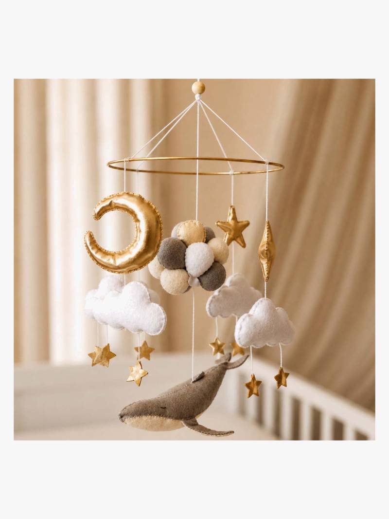 Little Loua Babymobile, Wal Und Ballons Little Loua Babymobile, Wal Und Ballons von Little Loua