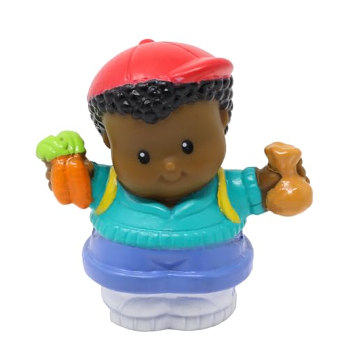 Little People Ersatzteil für Fisher-Price Petting Zoo Puppenhaus Kleinkind Figur Spielset 77984 - Ersatz afroamerikanische Little Boy Michael Figur - Halten Karotten und Leckereien Little People Ersatzteil für Fisher-Price Petting Zoo Puppenhaus Kleinkind Figur Spielset 77984 - Ersatz afroamerikanische Little Boy Michael Figur - Halten Karotten und Leckereien von Little People