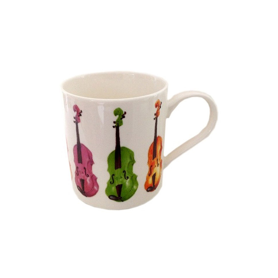 Little Snoring Fine China Mug - Allegro - Violin Kaffeetasse Little Snoring Fine China Mug - Allegro - Violin Kaffeetasse von Little Snoring