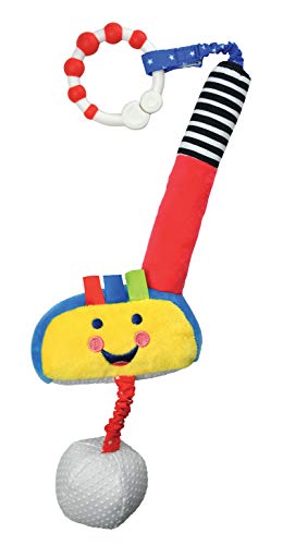 Little Sport Star Newborn Golf Club | Mit Quietschern, Rasseln & Knusprigen Geräuschen | Sensorisches Spielzeug für Baby Entwicklung | Baby Geschenk | Die Kollektion von Little Sport Star
