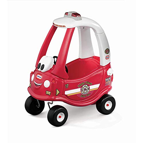 Little Tikes Cozy Coupe Feuerwehrauto - Abenteuer & Rettungswagen für Kleinkinder - fördert kreatives Spielen - Alter ab 18 Monate bis 5 Jahren von little tikes