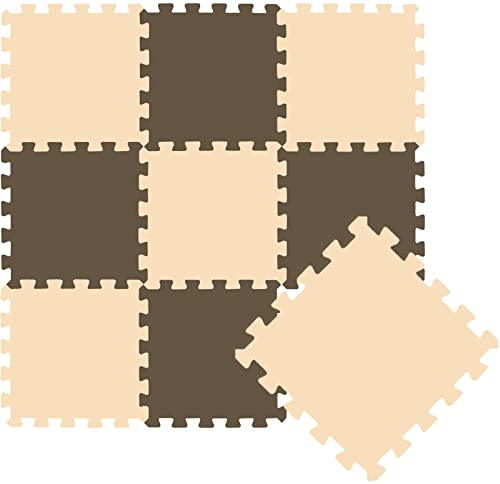 LittleTom 9 Teile Spielmatte Ab Null - 30x30 Schaumstoff Puzzlematte Kinder Isomatte Spielteppich Outdoor - Puzzle Teppich Matte Krabbelmatte Abwaschbar Bodenschutzmatte Kinderzimmer LittleTom 9 Teile Spielmatte Ab Null - 30x30 Schaumstoff Puzzlematte Kinder Isomatte Spielteppich Outdoor - Puzzle Teppich Matte Krabbelmatte Abwaschbar Bodenschutzmatte Kinderzimmer von LittleTom