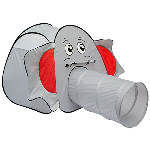 LittleTom Bällebad Elefant Mit Tunnel - 100x100x102 Spielzelt für Kinder - Indoor Spielgeräte Kinderzelt Spielzeug LittleTom Bällebad Elefant Mit Tunnel - 100x100x102 Spielzelt für Kinder - Indoor Spielgeräte Kinderzelt Spielzeug von LittleTom