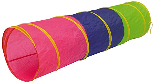 LittleTom Spieltunnel für Kinder - 180x46 Activity Baby Turnen - Parcours Tunnel Spielzeug Krabbeltunnel - Krabbelrolle Raupe Outdoor Bällebad Kinderturnen Indoor von LittleTom
