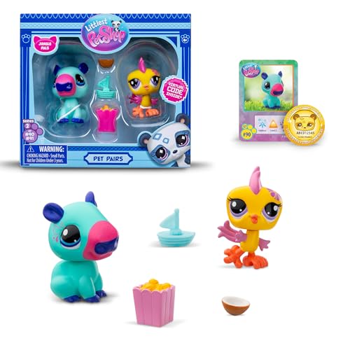 BANDAI, Littlest PetShop Series 1&2, Mehrfarbig von BANDAI