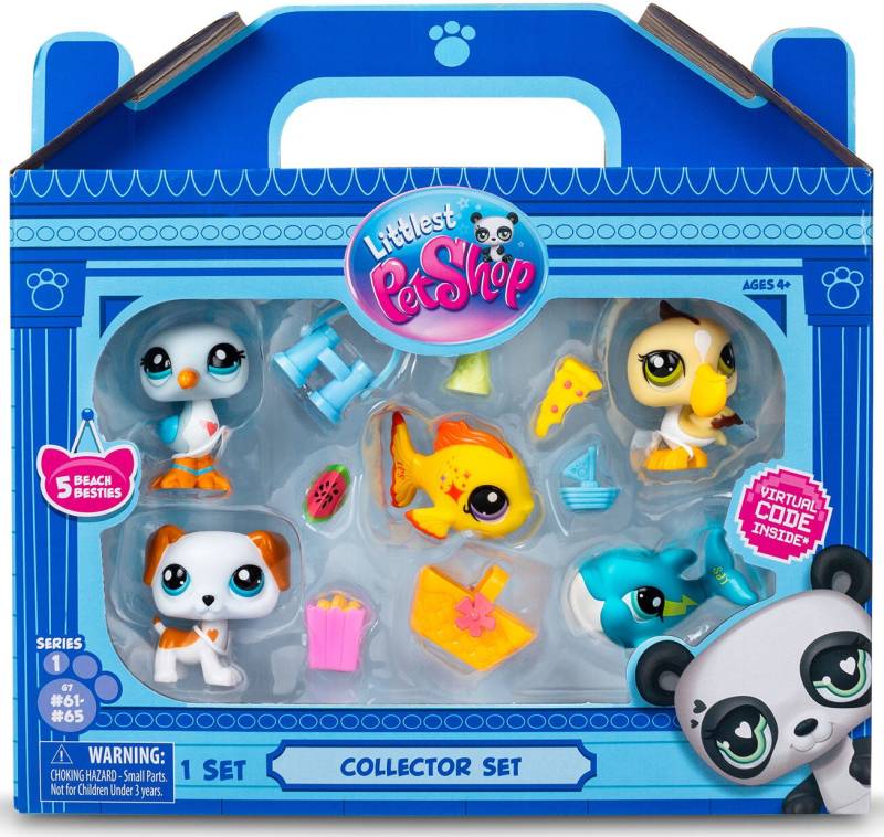 Littlest Pet Shop Beach Besties Figurenset 5er-Pack von Littlest Pet Shop