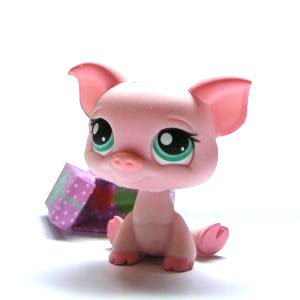 Littlest Pet Shop Hasbro 22967 361 Schwein mit Geschenkkarton von Littlest Pet Shop