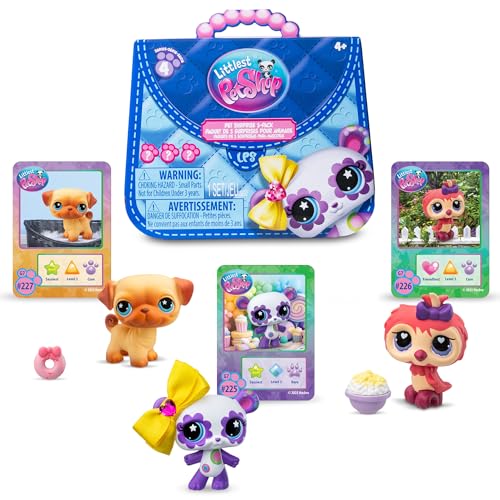 Littlest Pet Shop - Pet Surprise 3-Pack - Serie 4 von Littlest Pet Shop
