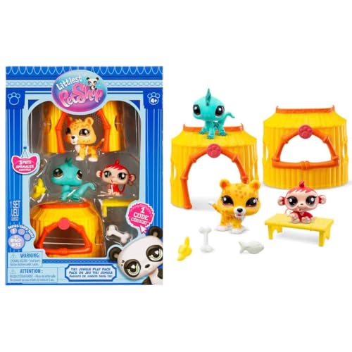 Littlest Pet Shop Zestaw Dżungla 3 figurki [FIGURKA] von Littlest Pet Shop