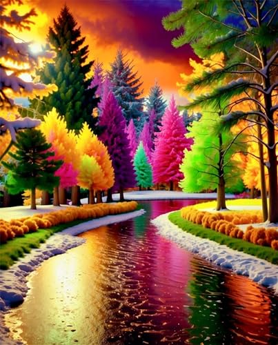 Puzzle 100 Teile,Puzzle für Erwachsene,EIN Herausforderndes Rätsel,Puzzles 100 Teile Erwachsene,Puzzlespiele Für Die Ganze Familie Geschenke,Bunter Waldfluss Puzzle 100 Teile,Puzzle für Erwachsene,EIN Herausforderndes Rätsel,Puzzles 100 Teile Erwachsene,Puzzlespiele Für Die Ganze Familie Geschenke,Bunter Waldfluss von Lituor