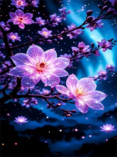 Puzzle 100 Teile EIN Herausforderndes Rätsel Pädagogisches Spielzeug Geschenke Klassische Leuchtende Blumen Puzzles Für Erwachsene,Jigsaw Puzzle für Die Ganze Familie 40x28 cm von Lituor