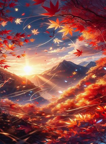 Puzzle 1000 Teile,Puzzle für Erwachsene,EIN Herausforderndes Rätsel,Puzzles 1000 Teile Erwachsene,Puzzlespiele Für Die Ganze Familie Geschenke,Ahornblatt-Landschaft Puzzle 1000 Teile,Puzzle für Erwachsene,EIN Herausforderndes Rätsel,Puzzles 1000 Teile Erwachsene,Puzzlespiele Für Die Ganze Familie Geschenke,Ahornblatt-Landschaft von Lituor