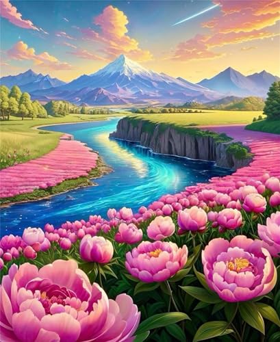 Puzzle 1000 Teile,Puzzle für Erwachsene,EIN Herausforderndes Rätsel,Puzzles 1000 Teile Erwachsene,Puzzlespiele Für Die Ganze Familie Geschenke,Flussrosa Blumen Puzzle 1000 Teile,Puzzle für Erwachsene,EIN Herausforderndes Rätsel,Puzzles 1000 Teile Erwachsene,Puzzlespiele Für Die Ganze Familie Geschenke,Flussrosa Blumen von Lituor