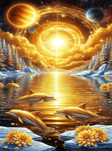 Puzzle 1000 Teile,Puzzle für Erwachsene,EIN Herausforderndes Rätsel,Puzzles 1000 Teile Erwachsene,Puzzlespiele Für Die Ganze Familie Geschenke,Goldene Delphinlandschaft Puzzle 1000 Teile,Puzzle für Erwachsene,EIN Herausforderndes Rätsel,Puzzles 1000 Teile Erwachsene,Puzzlespiele Für Die Ganze Familie Geschenke,Goldene Delphinlandschaft von Lituor