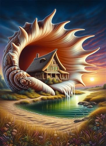 Puzzle 1000 Teile,Puzzle für Erwachsene,EIN Herausforderndes Rätsel,Puzzles 1000 Teile Erwachsene,Puzzlespiele Für Die Ganze Familie Geschenke,Verträumtes Conch Cottage Puzzle 1000 Teile,Puzzle für Erwachsene,EIN Herausforderndes Rätsel,Puzzles 1000 Teile Erwachsene,Puzzlespiele Für Die Ganze Familie Geschenke,Verträumtes Conch Cottage von Lituor