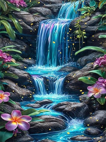 Puzzle 1000 Teile,Puzzle für Erwachsene,EIN Herausforderndes Rätsel,Puzzles 1000 Teile Erwachsene,Puzzlespiele Für Die Ganze Familie Geschenke,Wasserfall Fluss Blumen Puzzle 1000 Teile,Puzzle für Erwachsene,EIN Herausforderndes Rätsel,Puzzles 1000 Teile Erwachsene,Puzzlespiele Für Die Ganze Familie Geschenke,Wasserfall Fluss Blumen von Lituor