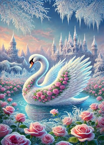 Puzzle 1000 Teile,Puzzle für Erwachsene,EIN Herausforderndes Rätsel,Puzzles 1000 Teile Erwachsene,Puzzlespiele Für Die Ganze Familie Geschenke,Winterschloss Rosen Schwan Puzzle 1000 Teile,Puzzle für Erwachsene,EIN Herausforderndes Rätsel,Puzzles 1000 Teile Erwachsene,Puzzlespiele Für Die Ganze Familie Geschenke,Winterschloss Rosen Schwan von Lituor
