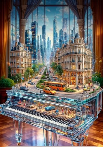 Puzzle 1000 Teile EIN Herausforderndes Rätsel Pädagogisches Spielzeug Geschenke Klassische Abstrakte Klavierstadt Puzzles Für Erwachsene,Jigsaw Puzzle für Die Ganze Familie 75x50 cm Puzzle 1000 Teile EIN Herausforderndes Rätsel Pädagogisches Spielzeug Geschenke Klassische Abstrakte Klavierstadt Puzzles Für Erwachsene,Jigsaw Puzzle für Die Ganze Familie 75x50 cm von Lituor