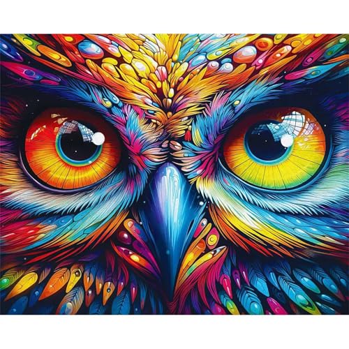 Puzzle 1000 Teile EIN Herausforderndes Rätsel Pädagogisches Spielzeug Geschenke Klassische Bunte Eule Puzzles Für Erwachsene,Jigsaw Puzzle für Die Ganze Familie 75x50 cm Puzzle 1000 Teile EIN Herausforderndes Rätsel Pädagogisches Spielzeug Geschenke Klassische Bunte Eule Puzzles Für Erwachsene,Jigsaw Puzzle für Die Ganze Familie 75x50 cm von Lituor