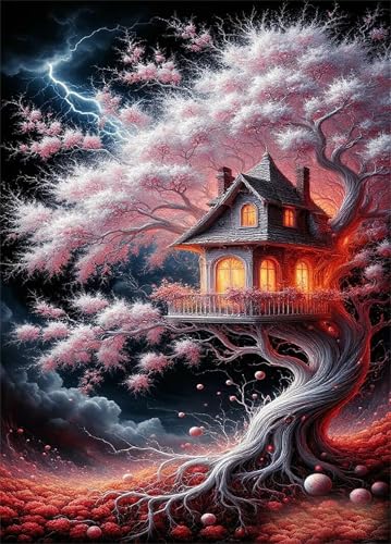 Puzzle 1000 Teile EIN Herausforderndes Rätsel Pädagogisches Spielzeug Geschenke Klassische Fantasie-Baumhaus Puzzles Für Erwachsene,Jigsaw Puzzle für Die Ganze Familie 75x50 cm Puzzle 1000 Teile EIN Herausforderndes Rätsel Pädagogisches Spielzeug Geschenke Klassische Fantasie-Baumhaus Puzzles Für Erwachsene,Jigsaw Puzzle für Die Ganze Familie 75x50 cm von Lituor