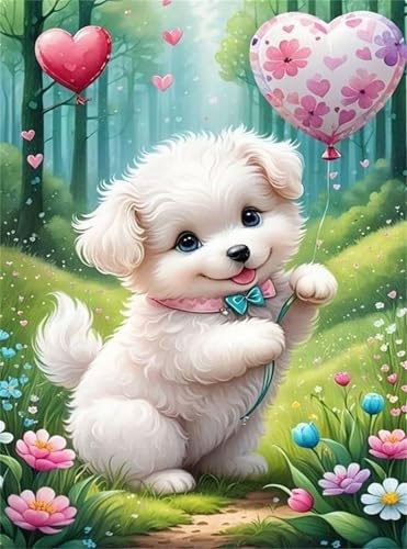 Puzzle 1000 Teile EIN Herausforderndes Rätsel Pädagogisches Spielzeug Geschenke Klassische Niedlicher Hund Puzzles Für Erwachsene,Jigsaw Puzzle für Die Ganze Familie 75x50 cm von Lituor