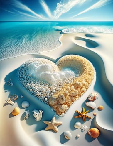 Puzzle 1000 Teile EIN Herausforderndes Rätsel Pädagogisches Spielzeug Geschenke Klassische Strand Herz Seestern Puzzles Für Erwachsene,Jigsaw Puzzle für Die Ganze Familie 75x50 cm Puzzle 1000 Teile EIN Herausforderndes Rätsel Pädagogisches Spielzeug Geschenke Klassische Strand Herz Seestern Puzzles Für Erwachsene,Jigsaw Puzzle für Die Ganze Familie 75x50 cm von Lituor