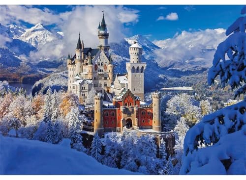 Puzzle 120 Teile,Puzzle für Erwachsene,EIN Herausforderndes Rätsel,Puzzles 120 Teile Erwachsene,Puzzlespiele Für Die Ganze Familie Geschenke,Winterschloss Puzzle 120 Teile,Puzzle für Erwachsene,EIN Herausforderndes Rätsel,Puzzles 120 Teile Erwachsene,Puzzlespiele Für Die Ganze Familie Geschenke,Winterschloss von Lituor