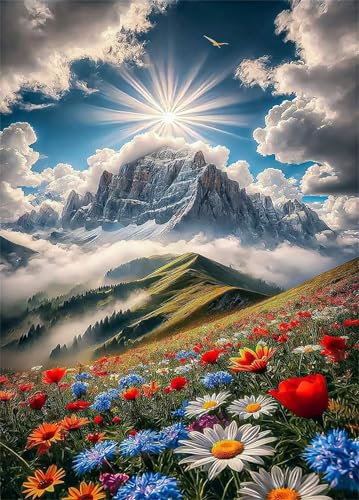 Puzzle 1200 Teile,Puzzle für Erwachsene,EIN Herausforderndes Rätsel,Puzzles 1200 Teile Erwachsene,Puzzlespiele Für Die Ganze Familie Geschenke,Wildblumen im sonnigen Berg Puzzle 1200 Teile,Puzzle für Erwachsene,EIN Herausforderndes Rätsel,Puzzles 1200 Teile Erwachsene,Puzzlespiele Für Die Ganze Familie Geschenke,Wildblumen im sonnigen Berg von Lituor