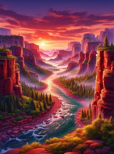 Puzzle 1200 Teile EIN Herausforderndes Rätsel Pädagogisches Spielzeug Geschenke Klassische Sonnenuntergang Canyon River Puzzles Für Erwachsene,Jigsaw Puzzle für Die Ganze Familie 75x50 cm Puzzle 1200 Teile EIN Herausforderndes Rätsel Pädagogisches Spielzeug Geschenke Klassische Sonnenuntergang Canyon River Puzzles Für Erwachsene,Jigsaw Puzzle für Die Ganze Familie 75x50 cm von Lituor