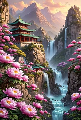 Puzzle 150 Teile,Puzzle für Erwachsene,EIN Herausforderndes Rätsel,Puzzles 150 Teile Erwachsene,Puzzlespiele Für Die Ganze Familie Geschenke,Palast Wasserfall Blumen Puzzle 150 Teile,Puzzle für Erwachsene,EIN Herausforderndes Rätsel,Puzzles 150 Teile Erwachsene,Puzzlespiele Für Die Ganze Familie Geschenke,Palast Wasserfall Blumen von Lituor