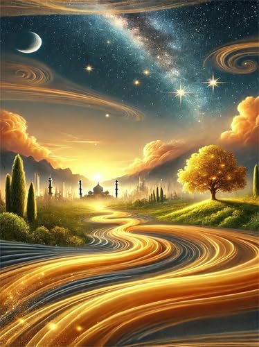 Puzzle 1500 Teile,Puzzle für Erwachsene,EIN Herausforderndes Rätsel,Puzzles 1500 Teile Erwachsene,Puzzlespiele Für Die Ganze Familie Geschenke,Fantasie leuchtendes Schloss von Lituor