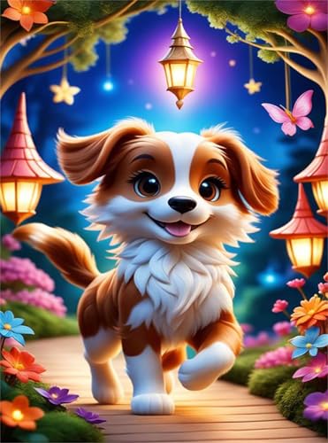 Puzzle 1500 Teile,Puzzle für Erwachsene,EIN Herausforderndes Rätsel,Puzzles 1500 Teile Erwachsene,Puzzlespiele Für Die Ganze Familie Geschenke,Glücklicher Hund von Lituor