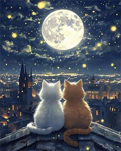 Puzzle 200 Teile,Puzzle für Erwachsene,EIN Herausforderndes Rätsel,Puzzles 200 Teile Erwachsene,Puzzlespiele Für Die Ganze Familie Geschenke,Stadt Mond Katze Puzzle 200 Teile,Puzzle für Erwachsene,EIN Herausforderndes Rätsel,Puzzles 200 Teile Erwachsene,Puzzlespiele Für Die Ganze Familie Geschenke,Stadt Mond Katze von Lituor