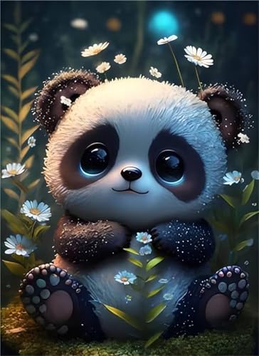 Puzzle 200 Teile EIN Herausforderndes Rätsel Pädagogisches Spielzeug Geschenke Klassische Blumenpanda Puzzles Für Erwachsene,Jigsaw Puzzle für Die Ganze Familie 35x25 cm von Lituor