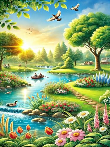 Puzzle 200 Teile EIN Herausforderndes Rätsel Pädagogisches Spielzeug Geschenke Klassische Frühlingslandschaft Puzzles Für Erwachsene,Jigsaw Puzzle für Die Ganze Familie 35x25 cm Puzzle 200 Teile EIN Herausforderndes Rätsel Pädagogisches Spielzeug Geschenke Klassische Frühlingslandschaft Puzzles Für Erwachsene,Jigsaw Puzzle für Die Ganze Familie 35x25 cm von Lituor