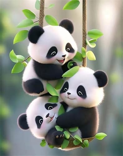 Puzzle 200 Teile EIN Herausforderndes Rätsel Pädagogisches Spielzeug Geschenke Klassische Süße Pandas Puzzles Für Erwachsene,Jigsaw Puzzle für Die Ganze Familie 35x25 cm von Lituor