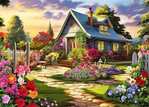 Puzzle 2000 Teile EIN Herausforderndes Rätsel Pädagogisches Spielzeug Geschenke Klassische Bauerngartenlandschaft Puzzles Für Erwachsene,Jigsaw Puzzle für Die Ganze Familie 100x70 cm Puzzle 2000 Teile EIN Herausforderndes Rätsel Pädagogisches Spielzeug Geschenke Klassische Bauerngartenlandschaft Puzzles Für Erwachsene,Jigsaw Puzzle für Die Ganze Familie 100x70 cm von Lituor