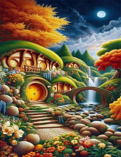 Puzzle 2000 Teile EIN Herausforderndes Rätsel Pädagogisches Spielzeug Geschenke Klassische Märchenhafter Cottage-Wasserfall Puzzles Für Erwachsene,Jigsaw Puzzle für Die Ganze Familie 100x70 cm Puzzle 2000 Teile EIN Herausforderndes Rätsel Pädagogisches Spielzeug Geschenke Klassische Märchenhafter Cottage-Wasserfall Puzzles Für Erwachsene,Jigsaw Puzzle für Die Ganze Familie 100x70 cm von Lituor
