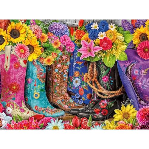 Puzzle 300 Teile,Puzzle für Erwachsene,EIN Herausforderndes Rätsel,Puzzles 300 Teile Erwachsene,Puzzlespiele Für Die Ganze Familie Geschenke,Bunte Blumenschuhe Puzzle 300 Teile,Puzzle für Erwachsene,EIN Herausforderndes Rätsel,Puzzles 300 Teile Erwachsene,Puzzlespiele Für Die Ganze Familie Geschenke,Bunte Blumenschuhe von Lituor