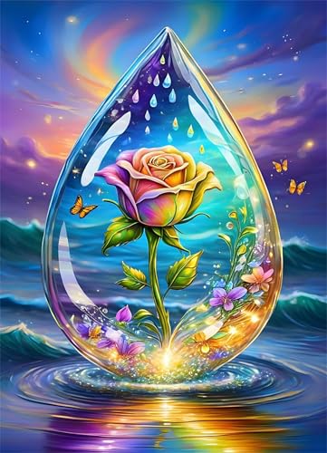 Puzzle 300 Teile,Puzzle für Erwachsene,EIN Herausforderndes Rätsel,Puzzles 300 Teile Erwachsene,Puzzlespiele Für Die Ganze Familie Geschenke,Wassertropfenrose Puzzle 300 Teile,Puzzle für Erwachsene,EIN Herausforderndes Rätsel,Puzzles 300 Teile Erwachsene,Puzzlespiele Für Die Ganze Familie Geschenke,Wassertropfenrose von Lituor