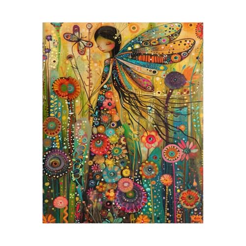 Puzzle 500 Teile,Puzzle für Erwachsene,EIN Herausforderndes Rätsel,Puzzles 500 Teile Erwachsene,Puzzlespiele Für Die Ganze Familie Geschenke,Abstrakte Blumenfee von Lituor