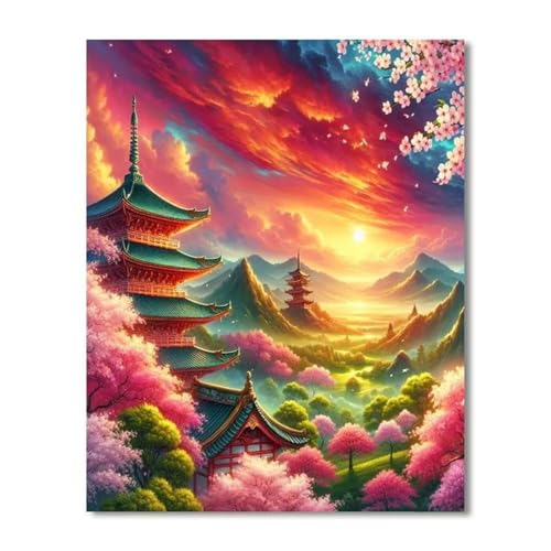 Puzzle 500 Teile EIN Herausforderndes Rätsel Pädagogisches Spielzeug Geschenke Klassische Klassische Palastkulisse Puzzles Für Erwachsene,Jigsaw Puzzle für Die Ganze Familie 52x38 cm von Lituor