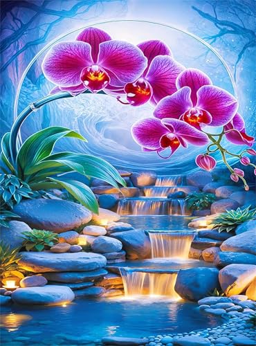 Puzzle 500 Teile EIN Herausforderndes Rätsel Pädagogisches Spielzeug Geschenke Klassische Orchideen-Flusssteine Puzzles Für Erwachsene,Jigsaw Puzzle für Die Ganze Familie 52x38 cm Puzzle 500 Teile EIN Herausforderndes Rätsel Pädagogisches Spielzeug Geschenke Klassische Orchideen-Flusssteine Puzzles Für Erwachsene,Jigsaw Puzzle für Die Ganze Familie 52x38 cm von Lituor