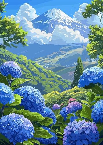 Puzzle 70 Teile,Puzzle für Erwachsene,EIN Herausforderndes Rätsel,Puzzles 70 Teile Erwachsene,Puzzlespiele Für Die Ganze Familie Geschenke,Blauer Hortensienberg Puzzle 70 Teile,Puzzle für Erwachsene,EIN Herausforderndes Rätsel,Puzzles 70 Teile Erwachsene,Puzzlespiele Für Die Ganze Familie Geschenke,Blauer Hortensienberg von Lituor