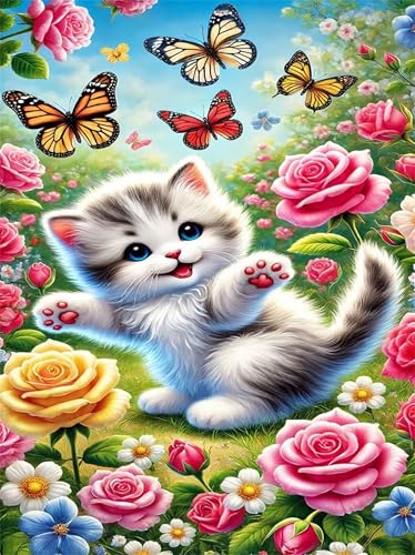 Puzzle 70 Teile,Puzzle für Erwachsene,EIN Herausforderndes Rätsel,Puzzles 70 Teile Erwachsene,Puzzlespiele Für Die Ganze Familie Geschenke,Garten Schmetterling Katze Puzzle 70 Teile,Puzzle für Erwachsene,EIN Herausforderndes Rätsel,Puzzles 70 Teile Erwachsene,Puzzlespiele Für Die Ganze Familie Geschenke,Garten Schmetterling Katze von Lituor