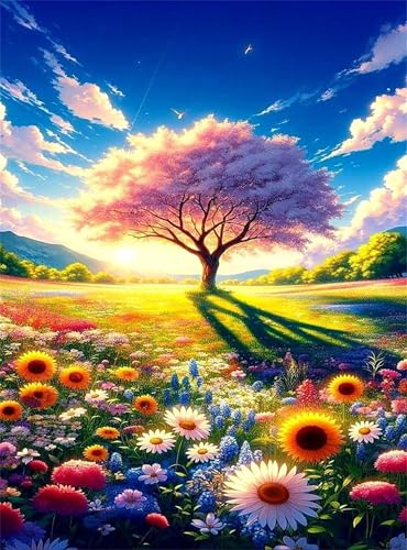 Puzzle 70 Teile,Puzzle für Erwachsene,EIN Herausforderndes Rätsel,Puzzles 70 Teile Erwachsene,Puzzlespiele Für Die Ganze Familie Geschenke,Landschaft Bäume Wildblumen Puzzle 70 Teile,Puzzle für Erwachsene,EIN Herausforderndes Rätsel,Puzzles 70 Teile Erwachsene,Puzzlespiele Für Die Ganze Familie Geschenke,Landschaft Bäume Wildblumen von Lituor