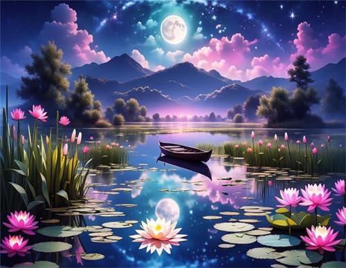 Puzzle 70 Teile,Puzzle für Erwachsene,EIN Herausforderndes Rätsel,Puzzles 70 Teile Erwachsene,Puzzlespiele Für Die Ganze Familie Geschenke,Mondscheinsee-Lotus Puzzle 70 Teile,Puzzle für Erwachsene,EIN Herausforderndes Rätsel,Puzzles 70 Teile Erwachsene,Puzzlespiele Für Die Ganze Familie Geschenke,Mondscheinsee-Lotus von Lituor