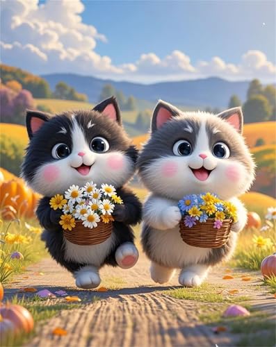 Puzzle 70 Teile,Puzzle für Erwachsene,EIN Herausforderndes Rätsel,Puzzles 70 Teile Erwachsene,Puzzlespiele Für Die Ganze Familie Geschenke,Niedliche Tierblumen von Lituor